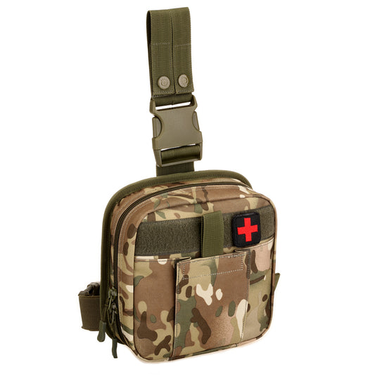 Large Portable Outdoor First Aid Kit Tactical Leg Bag