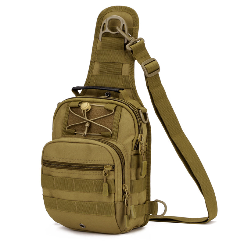 Four-purpose large chest bag, Hamburger tactical messenger bag