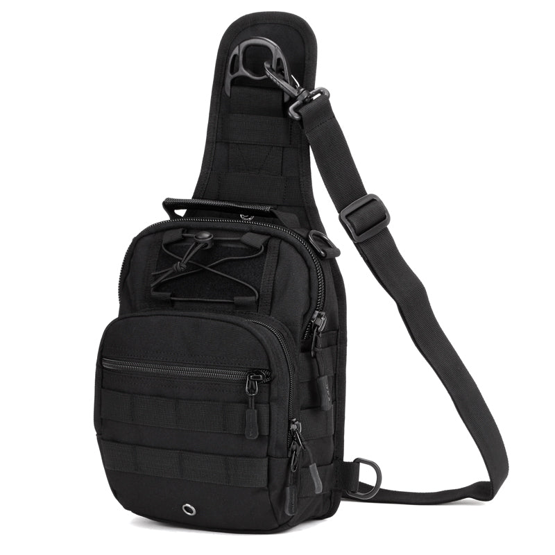 Four-purpose large chest bag, Hamburger tactical messenger bag