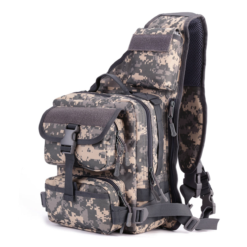 Ranger outdoor camera bag, tactical chest messenger bag