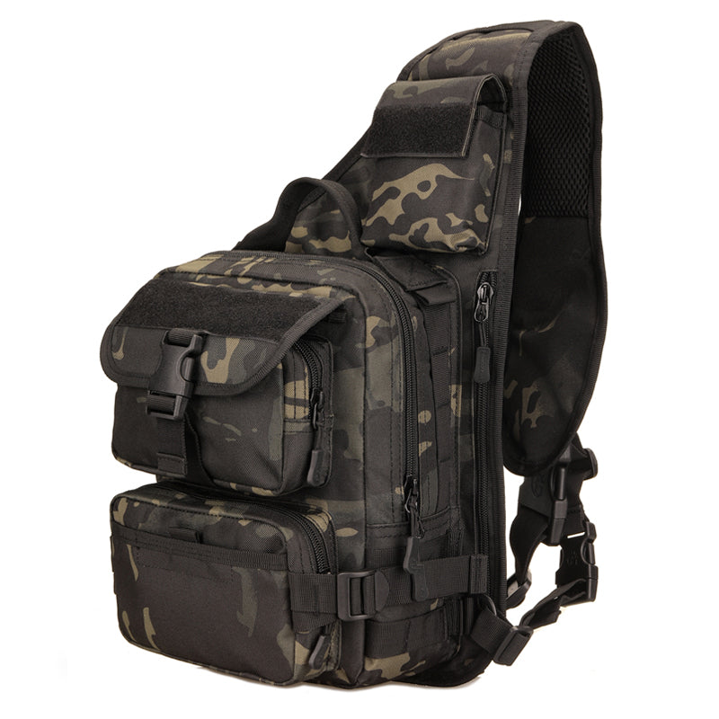 Ranger outdoor camera bag, tactical chest messenger bag