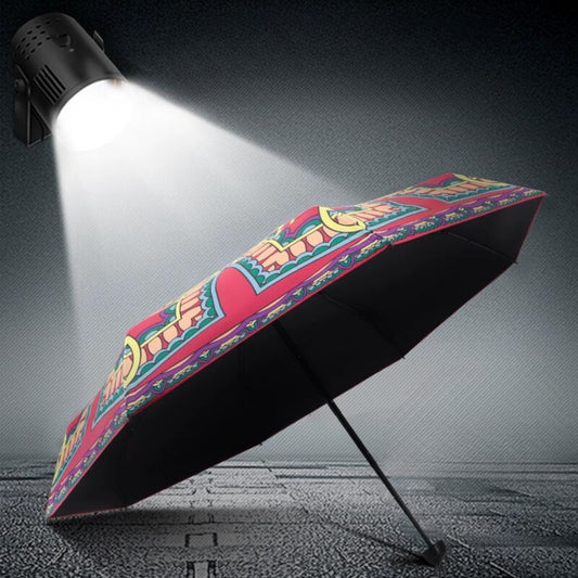 Five folding lightweight mini pocket umbrella