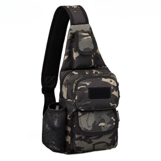 Multifunctional outdoor tactical shoulder bag with adjustable strap