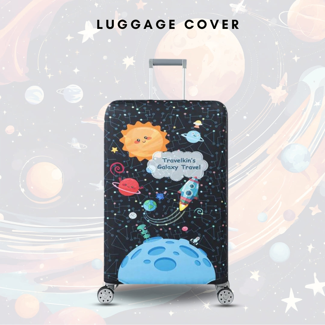 Travel Luggage Cover Washable Suitcase Protector Anti-Scratch Cover