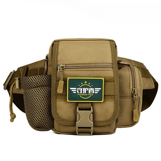 Outdoor tactical waist belt bag men's multifunctional water bottle waist bag for travel