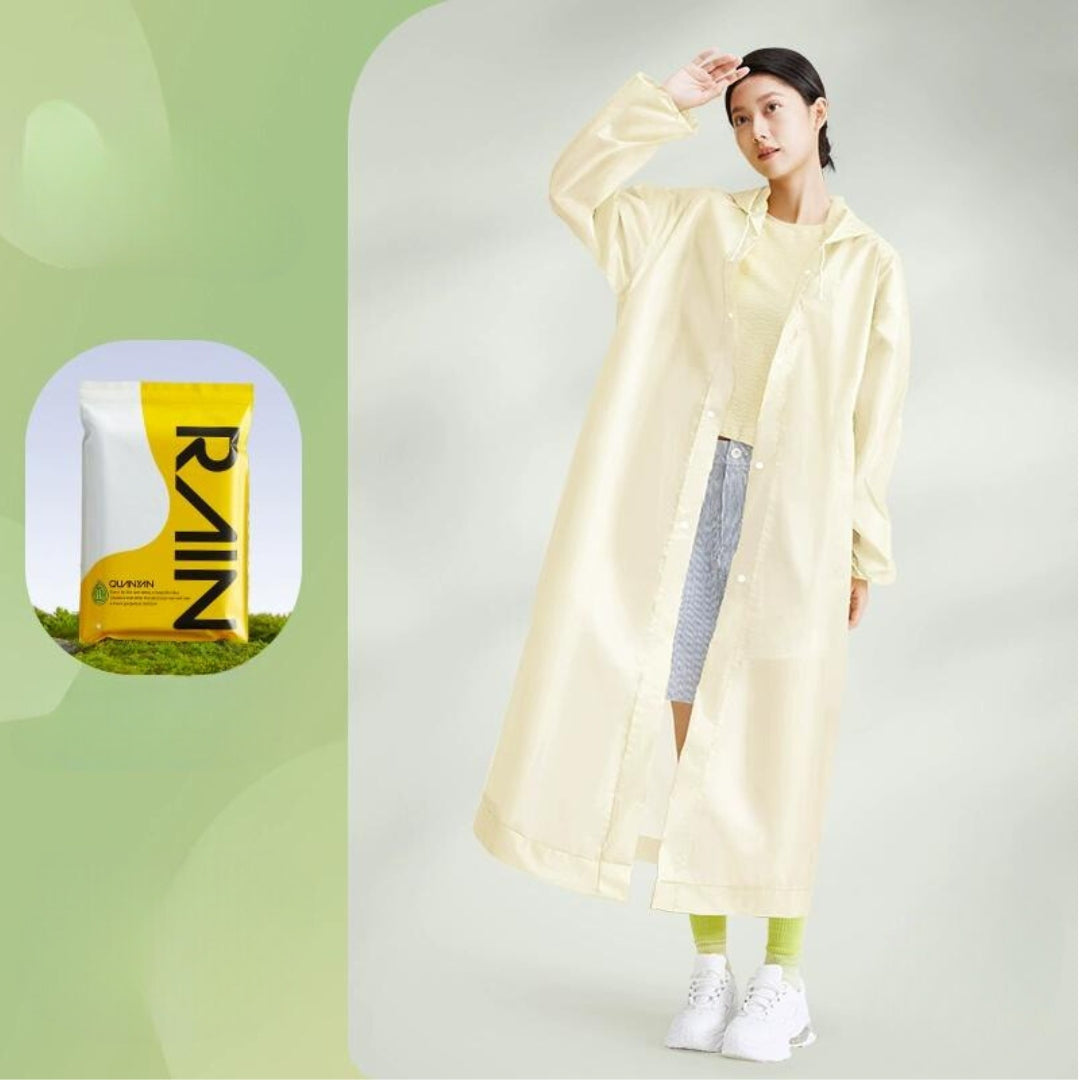 Disposable thickened raincoat long full body for adult