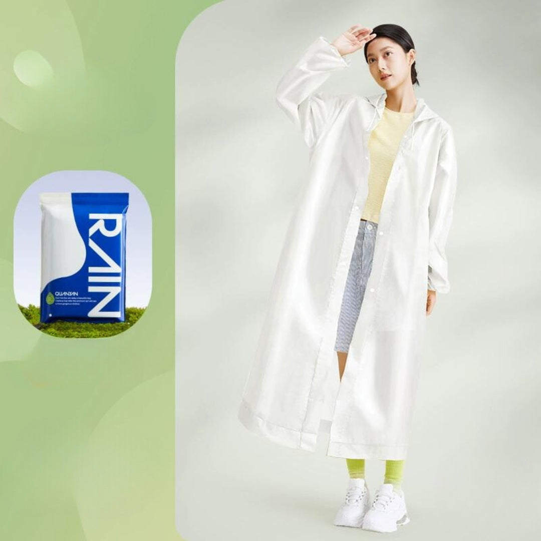 Disposable thickened raincoat long full body for adult