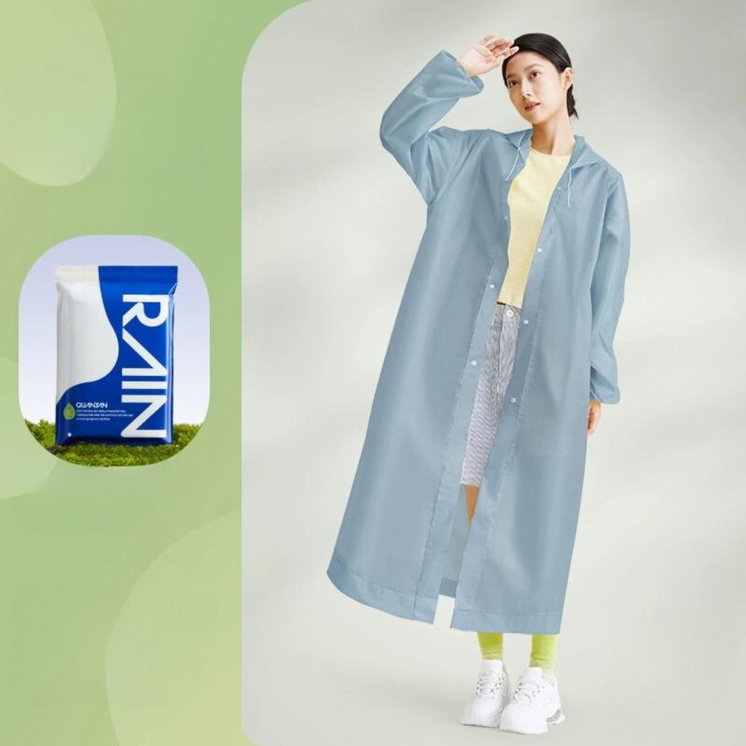 Disposable thickened raincoat long full body for adult