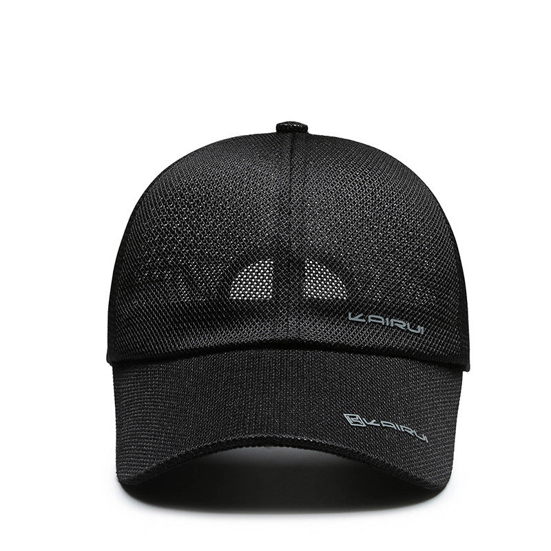 Outdoor casual summer breathable mesh cap for men and women