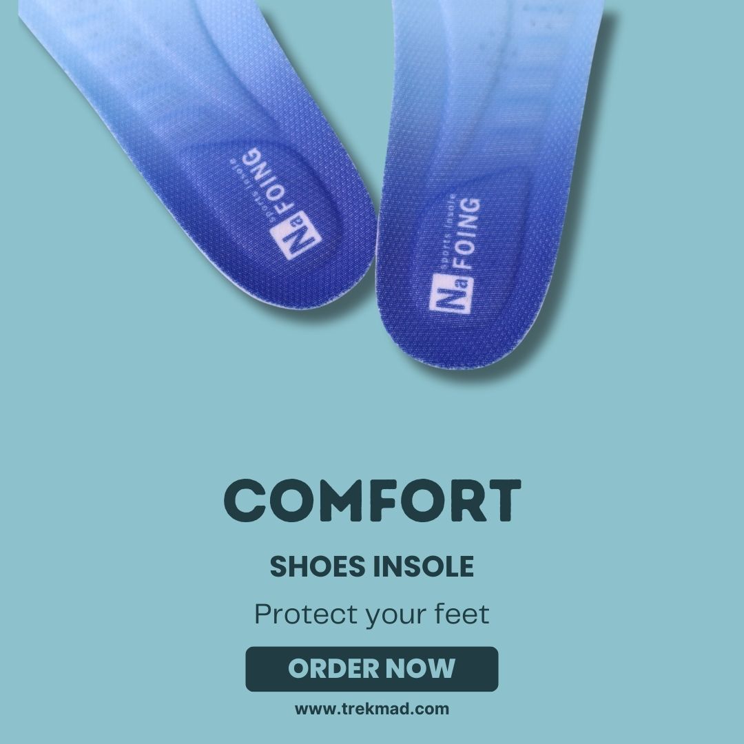 Comfortable Soft Breathable Shock Absorption Insoles