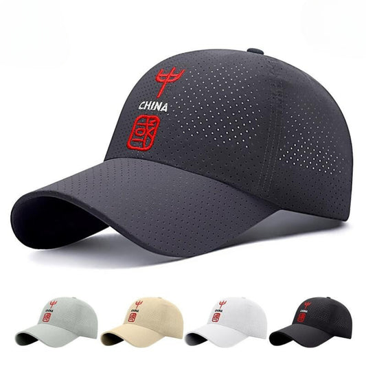 Summer quick dry sun protection breathable woodpecker cap