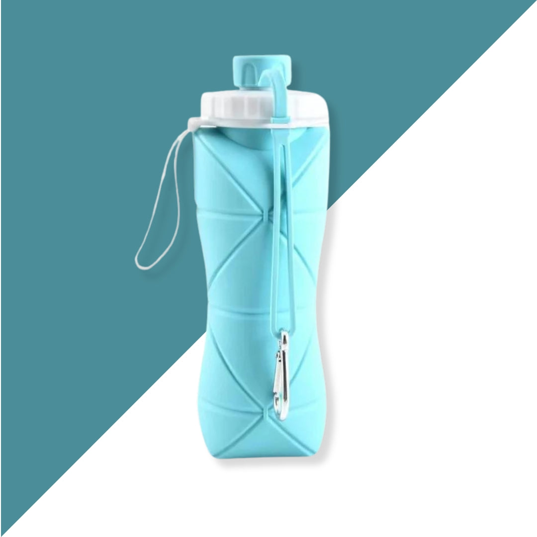 Portable Silicone Foldable Water bottle for Traveling and Outdoor Sports, Summer Essentials