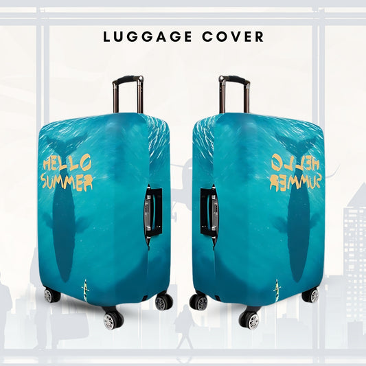 High Quality Printed Summer Travel Trolley Protective Cover for Luggage