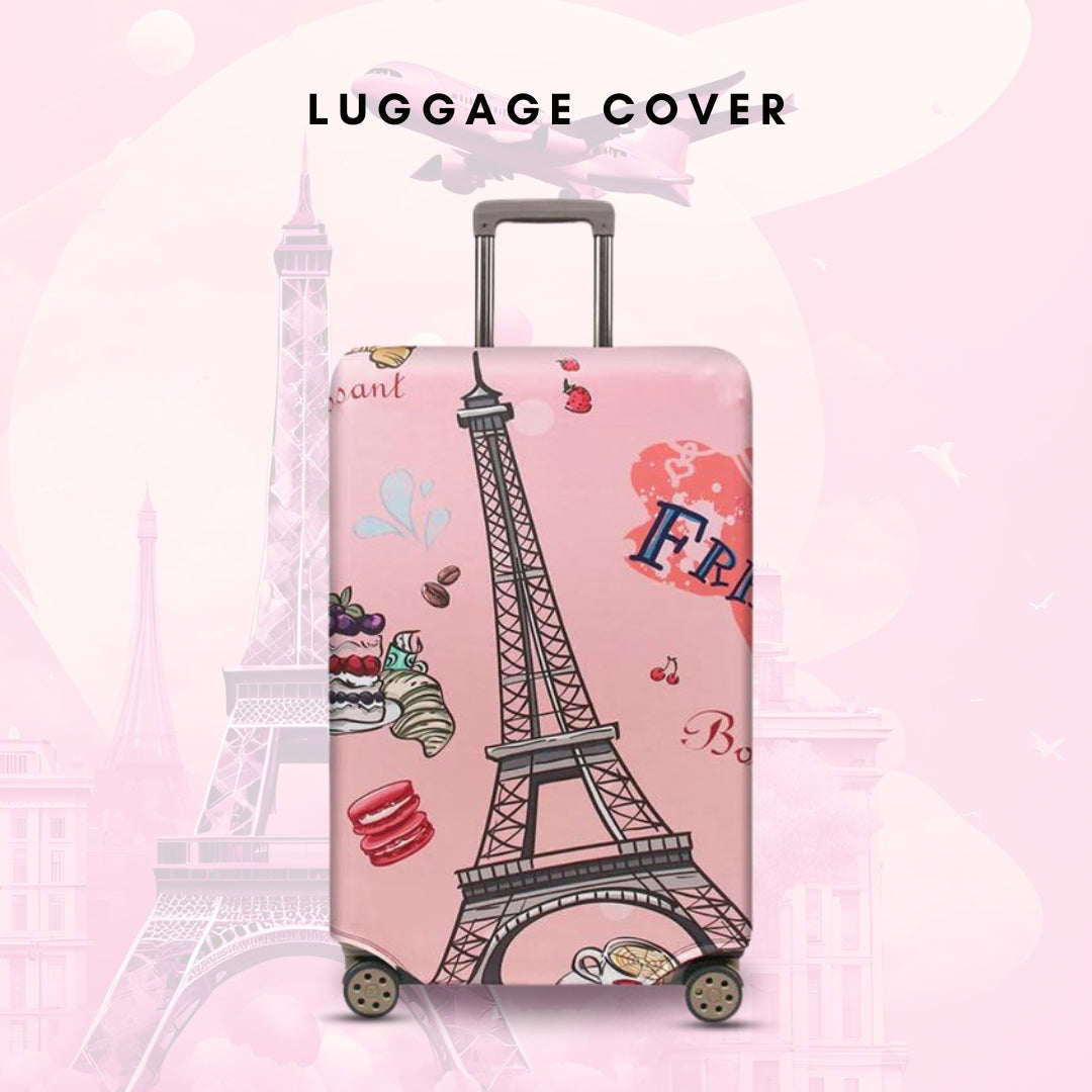 Travel Luggage Cover Washable Suitcase Protector Anti-Scratch Cover