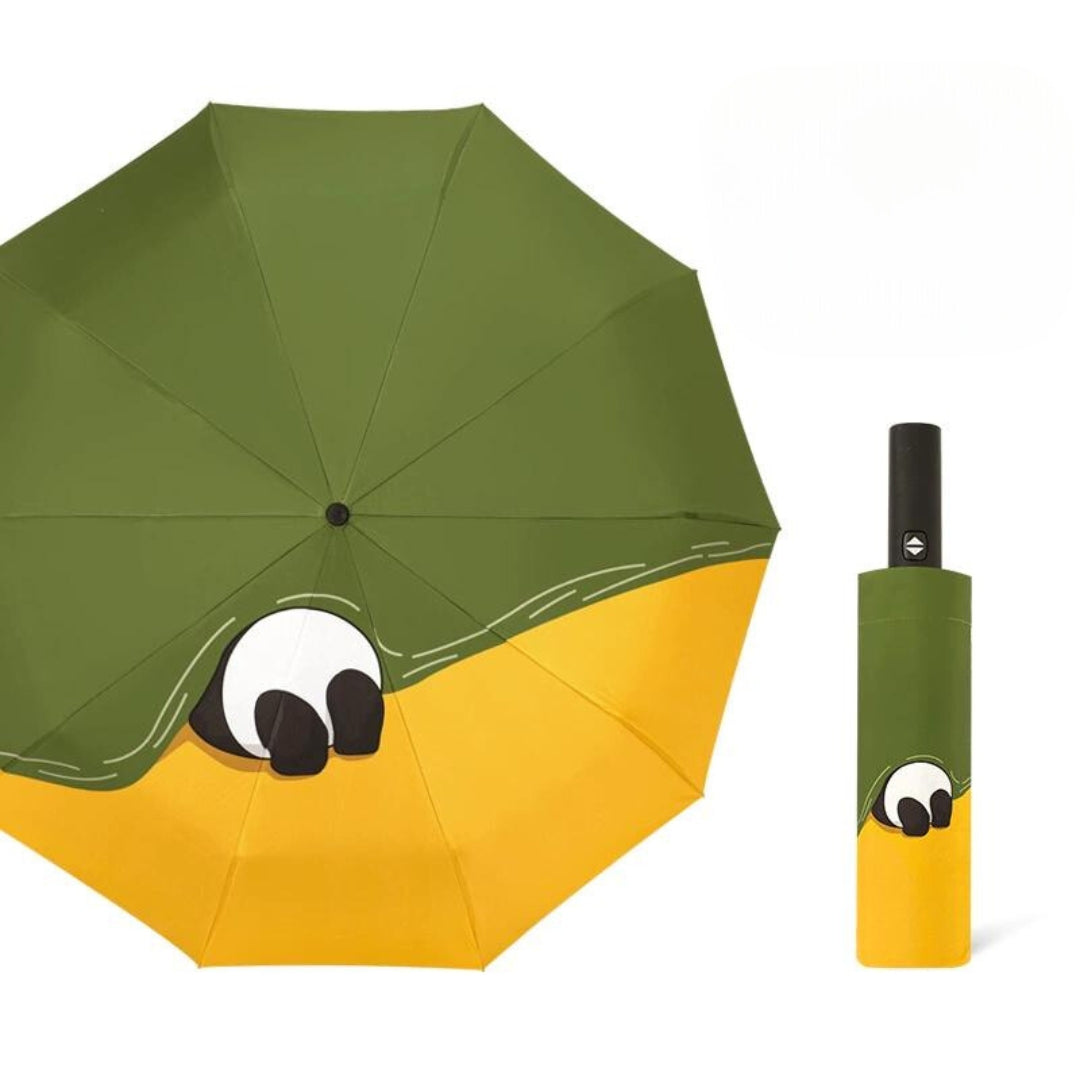 Fully automatic folding sun protection all-season umbrella