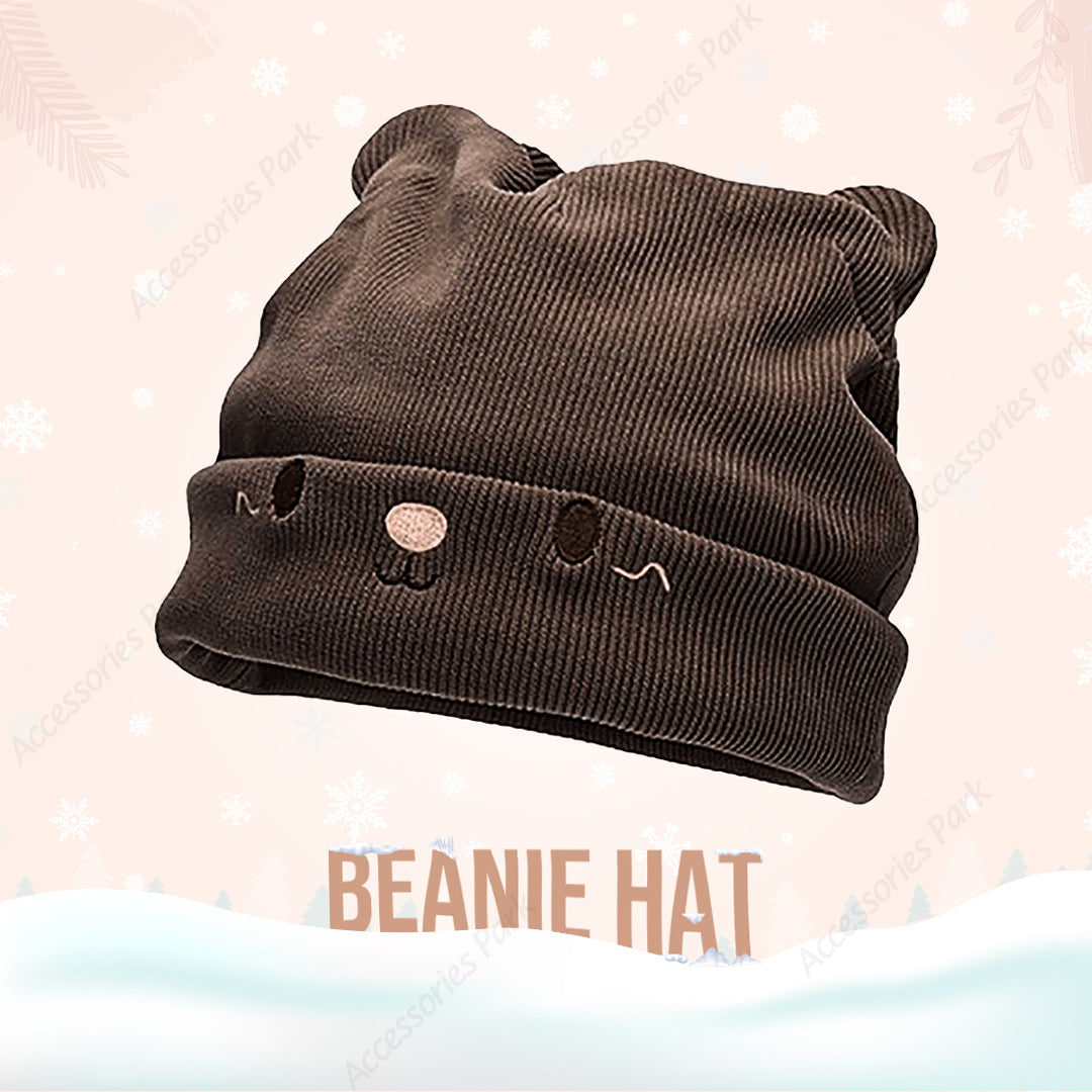 Women's Knitted Beanie hat for Winter