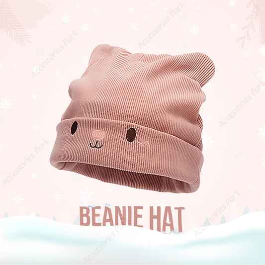 Women's Knitted Beanie hat for Winter