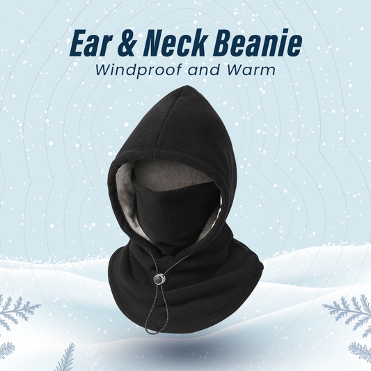 Autumn and winter warm velvet thickened ear and neck caps