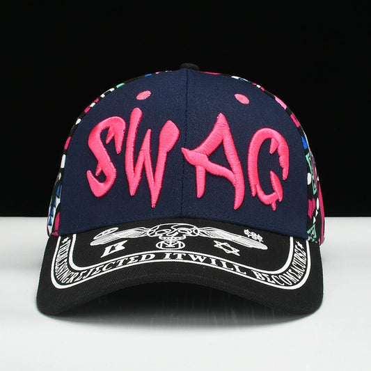 Sports outdoor SWAG embroidery summer cap