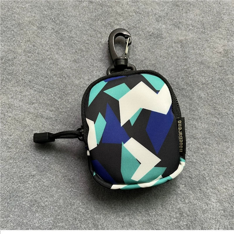 Travel coin purse, portable mini hanging bag, waist bag, key bag