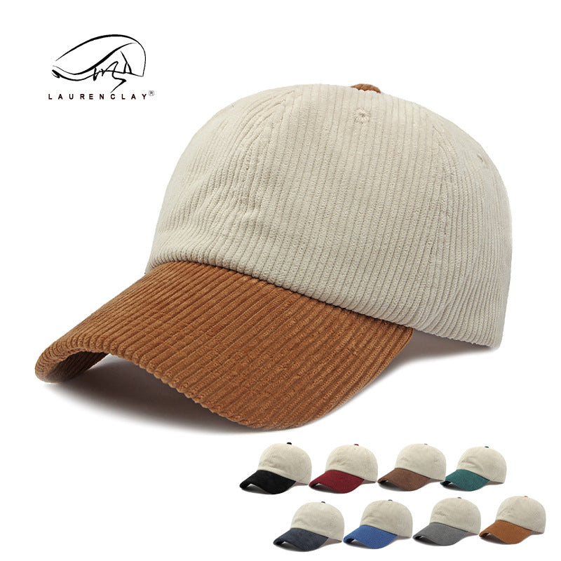 New soft top corduroy baseball cap