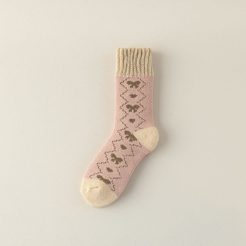 Women's winter casual warm cotton socks