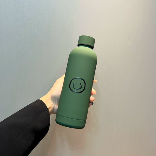 Stainless steel thermal portable water bottle