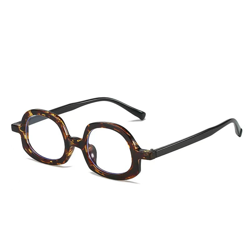 Multi-color frames for students, casual flat frames glasses