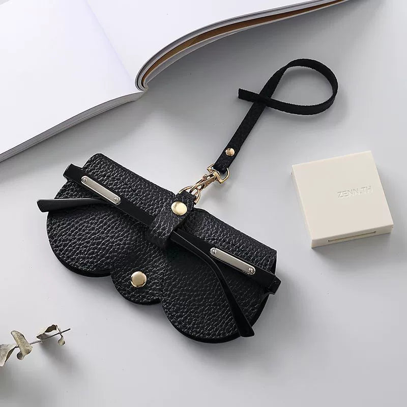 Portable Cover Bag for sunglass, Glass clip protector case.