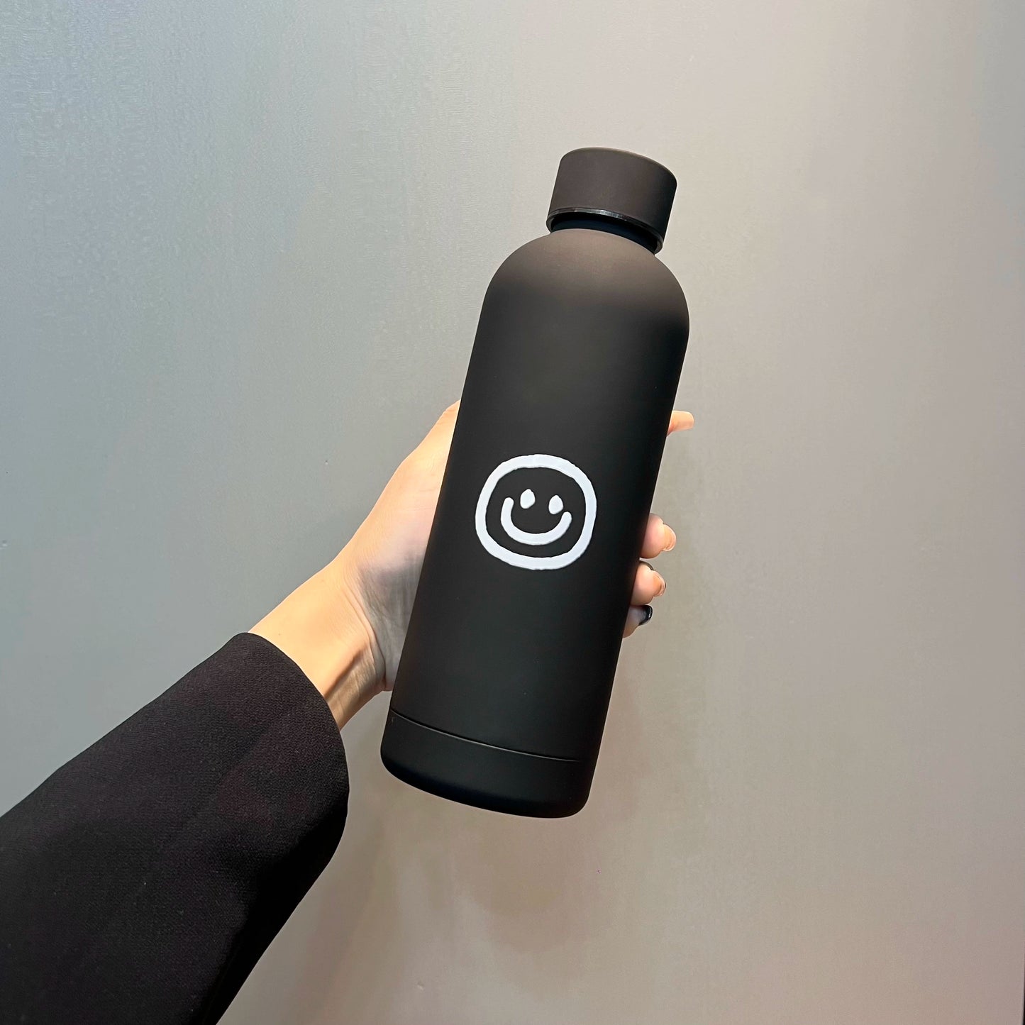 Stainless steel thermal portable water bottle