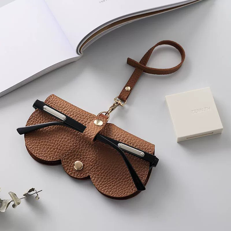 Portable Cover Bag for sunglass, Glass clip protector case.