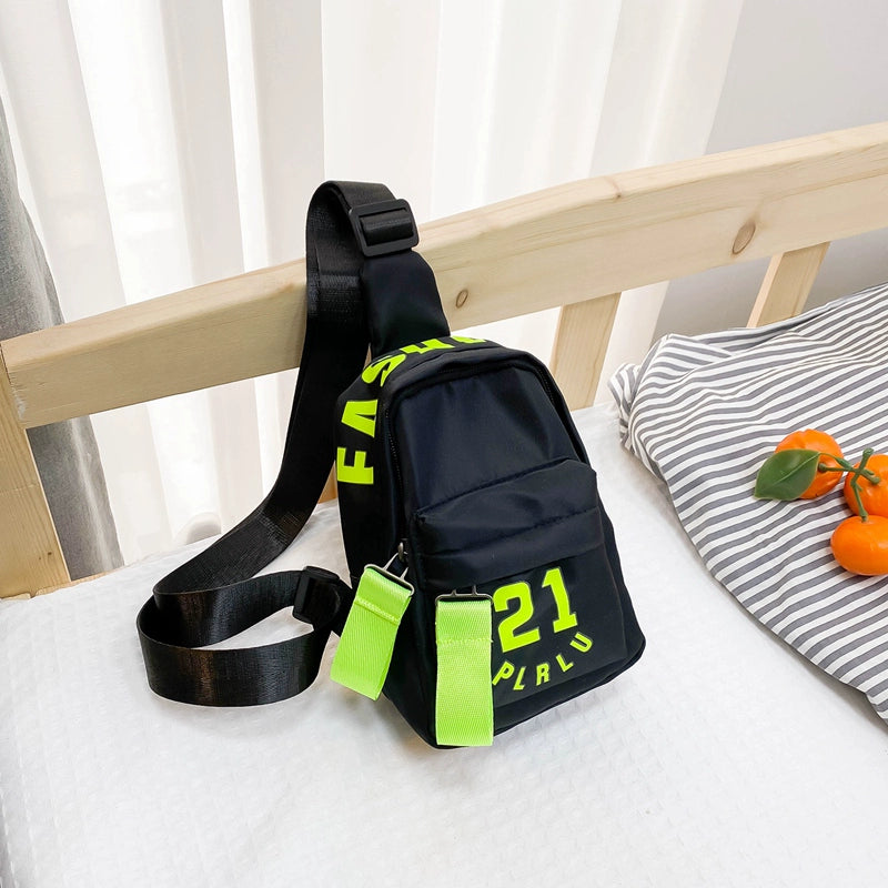 Small Kids Crossbody Bag ,Boy Backpack Travel Chest Bag