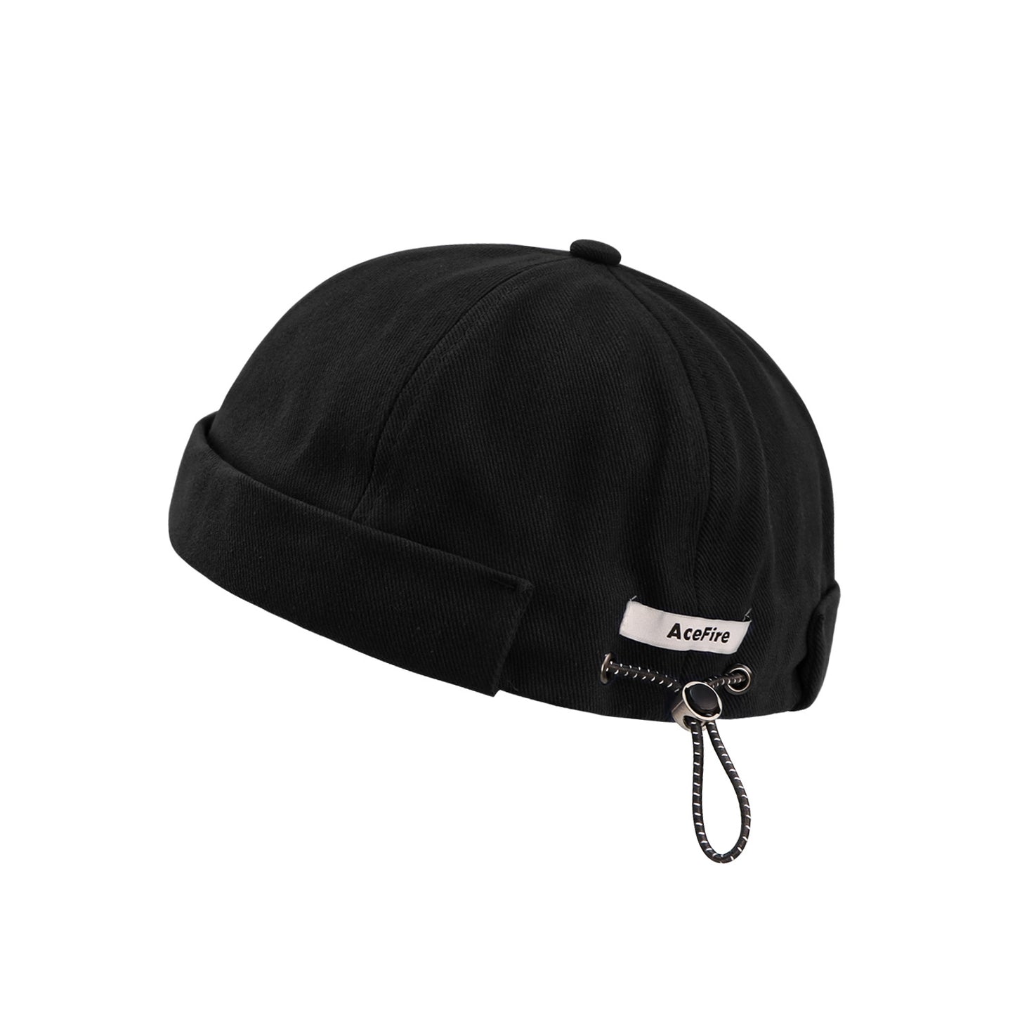 Round Top Reflective drawstrings Sailor Cap