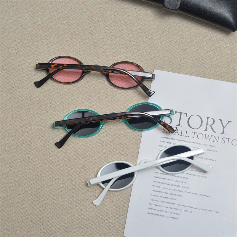 Small frame oval shape street fashion sunglass for men and women