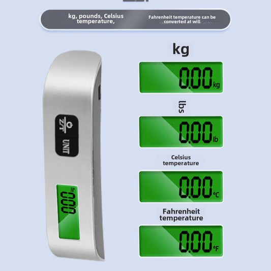 Portable electronic 50KG portable luggage scale.