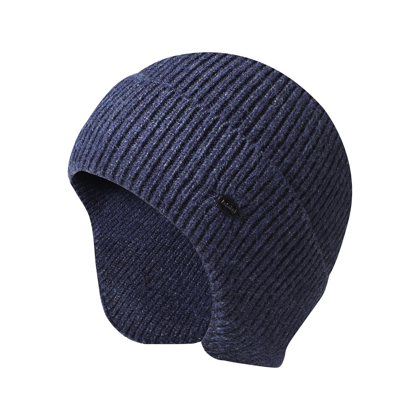 Winter knitted solid color warm ear protection outdoor riding wool hat