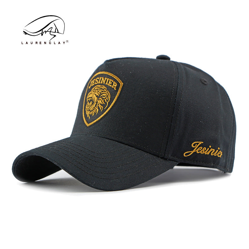 All Season Embroidery Thin Cotton Breathable High Cap