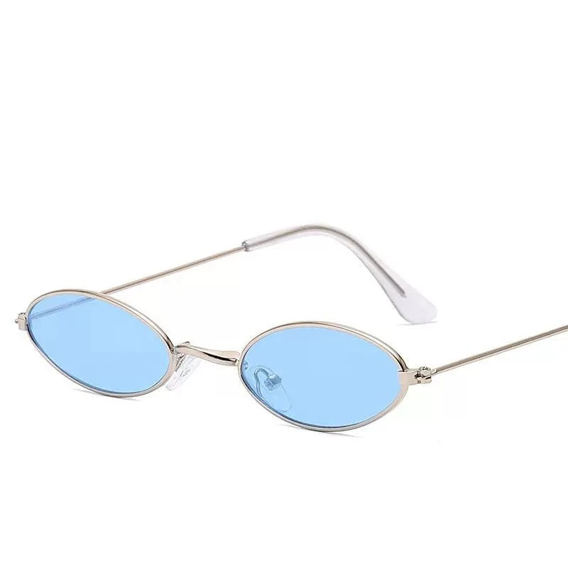 Small metal Retro frame Sunglasses Foreign Trendy Sunglasses