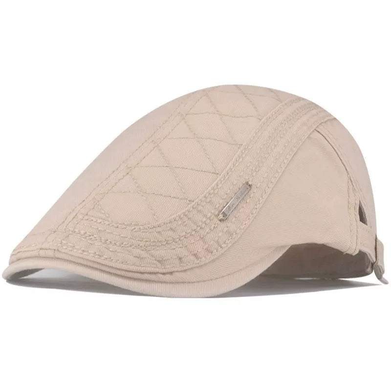 Summer outdoor sun protection beret cap for men