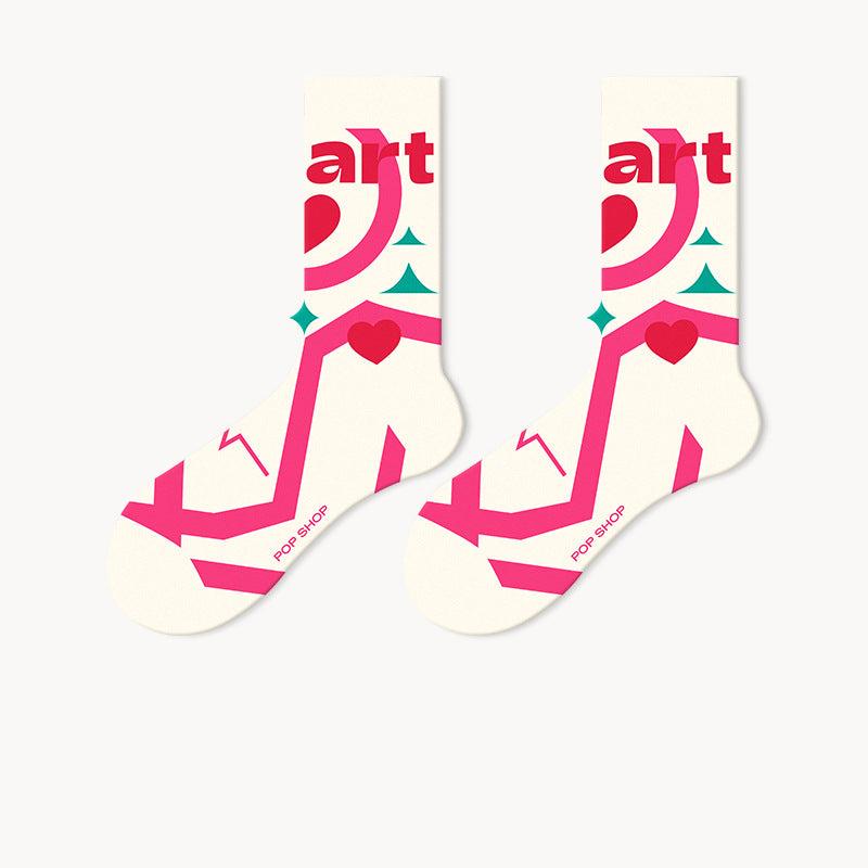 Tide Japanese style summer socks for women's