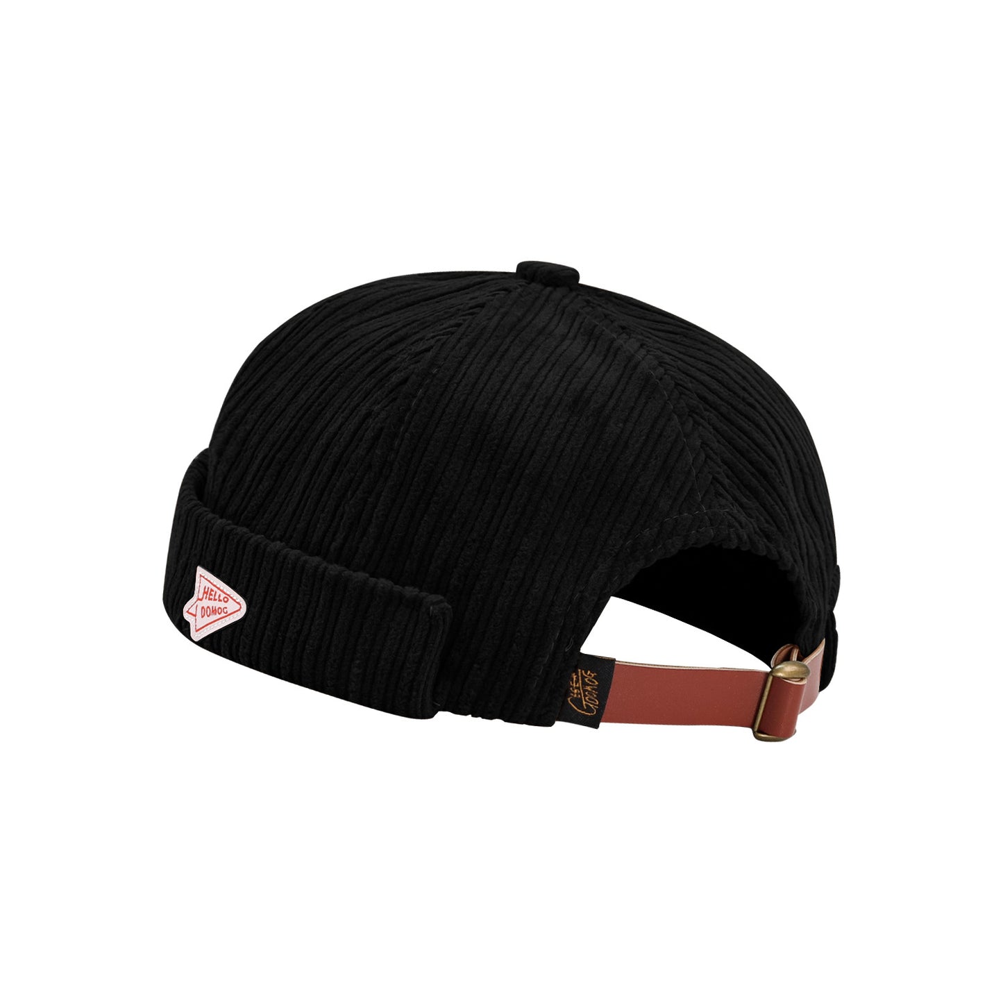 Corduroy men's winter sailor melon skin hat