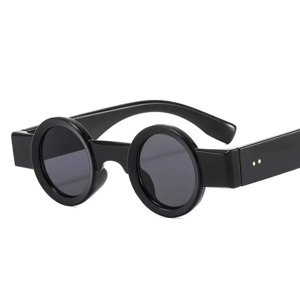 Round frame new color sunglasses for men and women European and American retro sunglasses