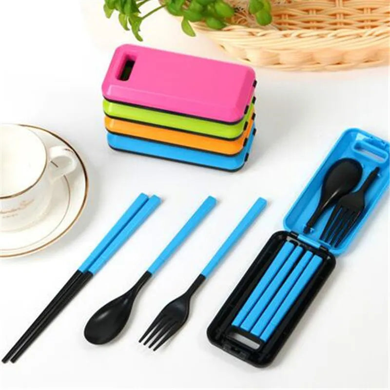 3 In 1 Portable Tableware Set