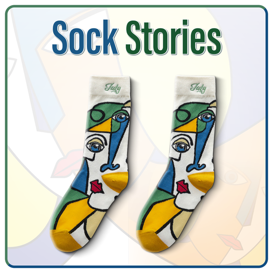 Picasso Painting Unisex Socks