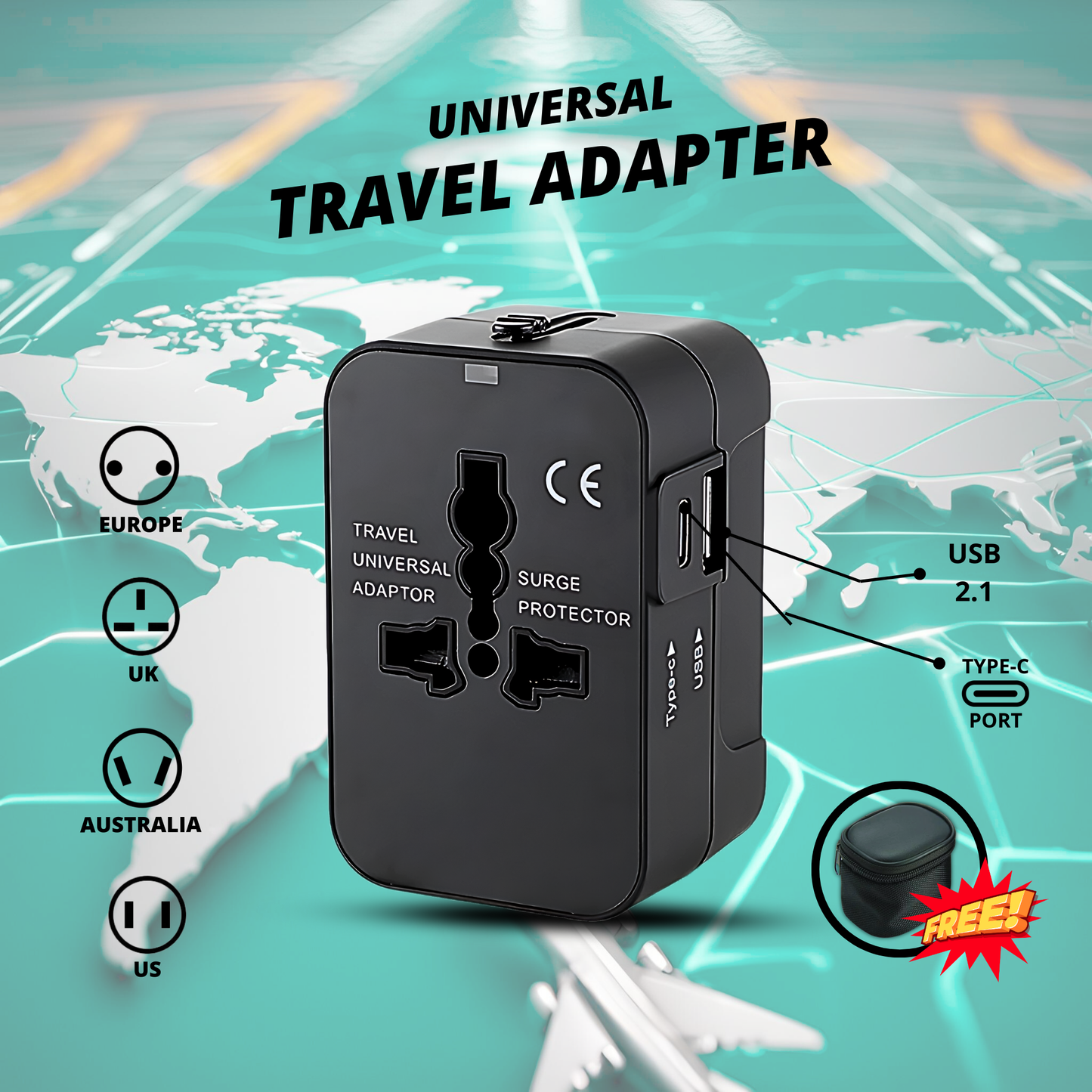 Travel Universal Adapter