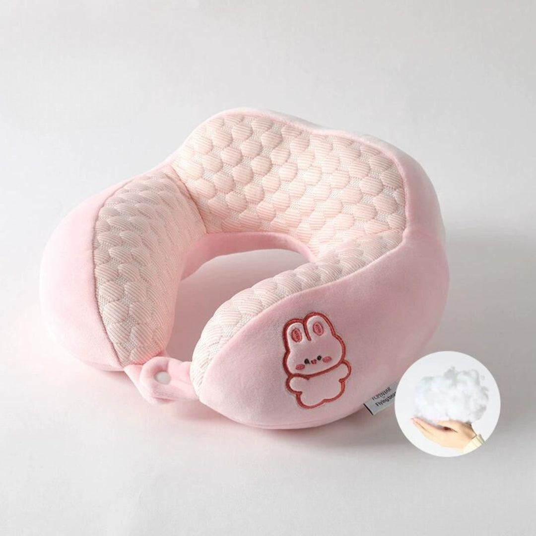 U-Shape color Hump Neck pillow