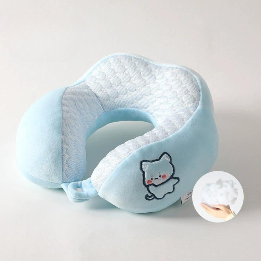 U-Shape color Hump Neck pillow