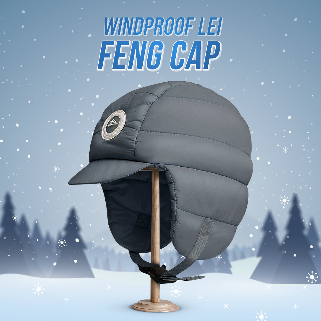 Winter Men's Women's Coldproof Warm Lei Feng Outdoor Cap