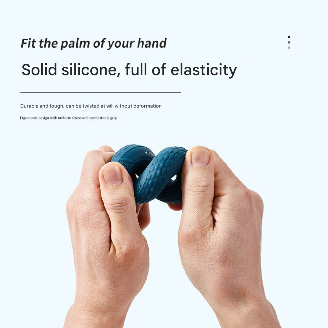 Hand strength rehabilitation Silicone finger grip ring