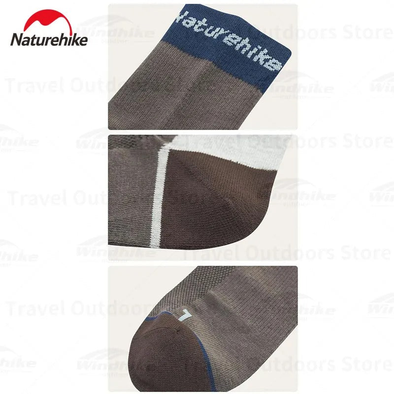 Men's and women's outdoor hiking, mountaineering, breathable, running, quick-drying socks